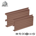 wood color aluminum pontoon decking profile